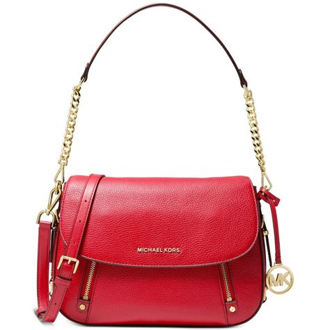 michael kors bedford red shoulder bag|Michael Kors bedford tote bag.